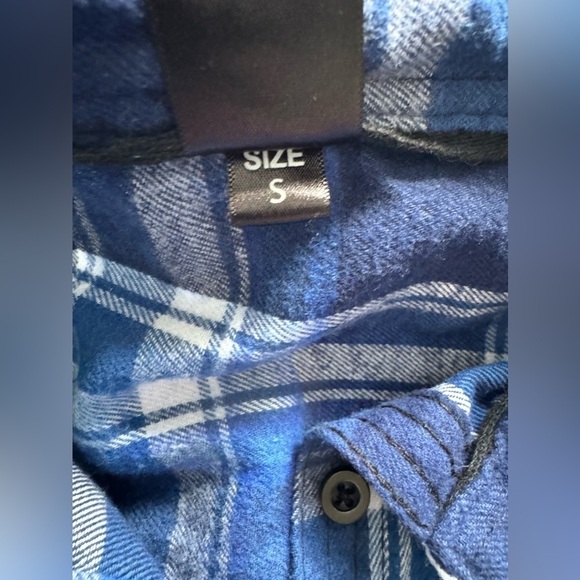 Burnside Target Flannel Long Sleeve Button Down Womens Size Small - Picture 16 of 16